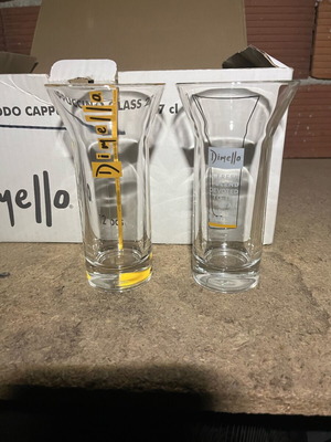 Freddo Cappuccino Dimello Glasses like new, set of 11