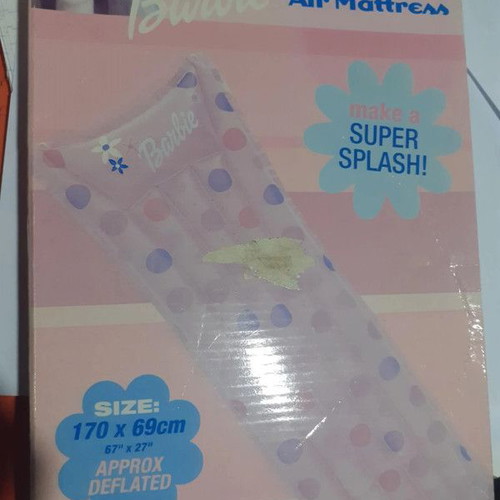 Barbie Inflatable Collectible Air Mattress pink new 1.70x69cm