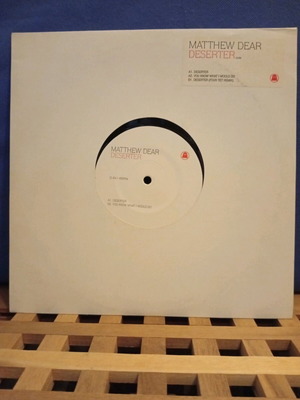 Matthew Dear Deserter 10" vinyl used, electronic