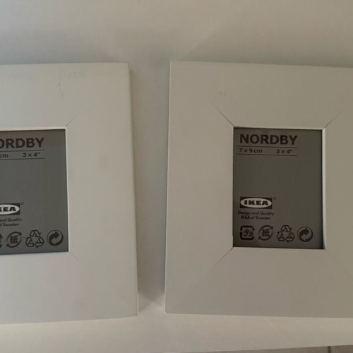Small IKEA frames like new, pack of 2