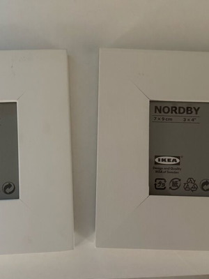 Small IKEA frames like new, pack of 2