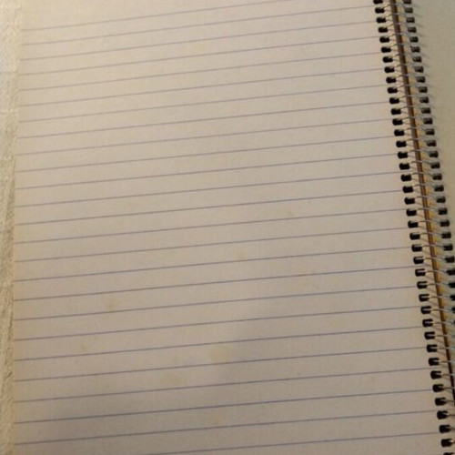 Spiral notebooks 3 pack with two subjects, new