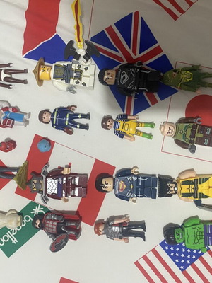 Playmobil figures set, some parts missing