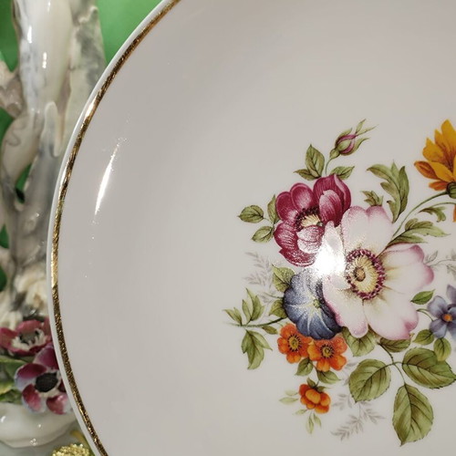 Porcelain platter Fürstenberg Bavaria like new