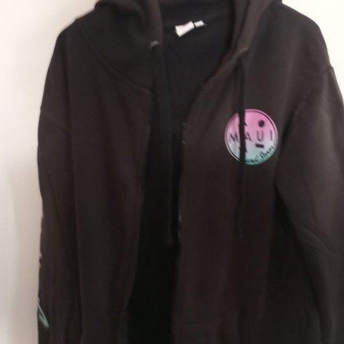 Maui & Sons hoodie sweatshirt, black, XL