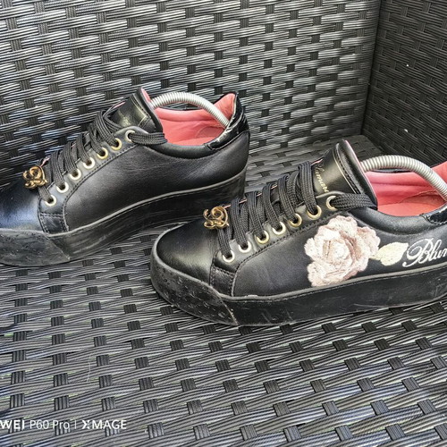 Blumarine sports shoes used, size 37, black