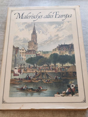 Malerisches altes Europa used German hardcover large book