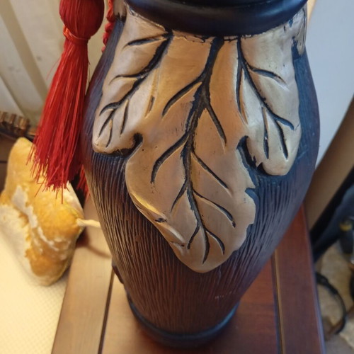 Decorative ceramic vase used, 62cm