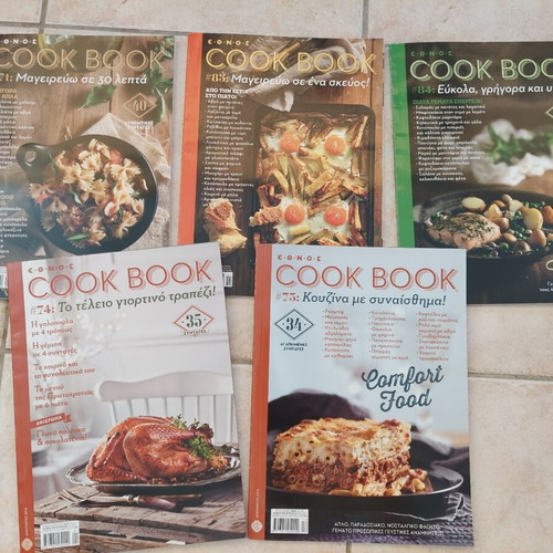 Magazine pack like new, cooking, health, beauty, and nutrition