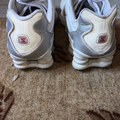 Nike TL Shox sneakers, size 43, white