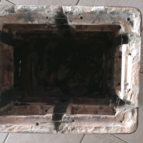 Ceramic wood stove