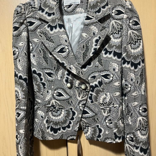 Ysatis short jacket new, black and grey