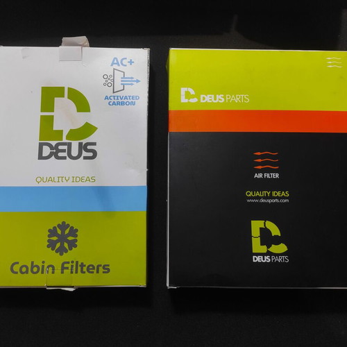 Air and Cabin Filters for Opel Astra and Zafira DEUS new