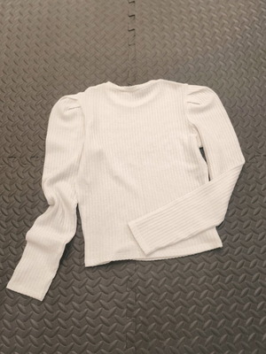 Bershka Women's White Sweater Size M Like New