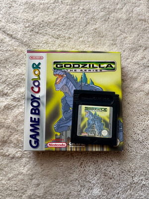 Godzilla The Series Game Boy Color like new