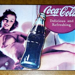 Παλιο διαφημιστικο μαγνητακι Coca Cola