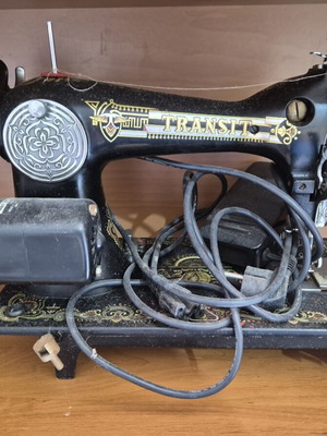 Vintage Transit sewing machine with motor used