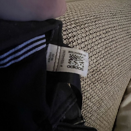 Adidas hat used with gold logo, black