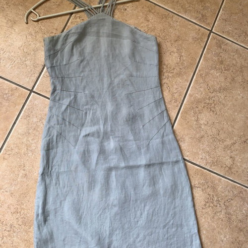 Emporio Armani linen dress used, size S, gray