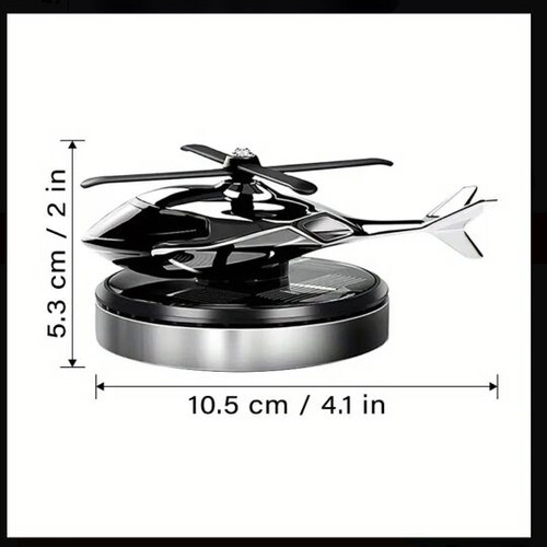 Aromatic solar helicopter for car new