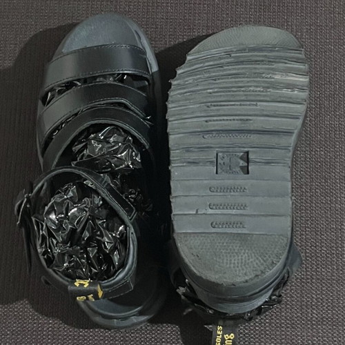 Dr. Martens Blaire leather women's sandals, size 38, black