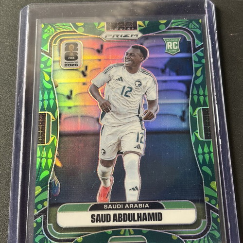 Saud Abdulhamid Panini Prizm World Cup 2026 RC card #02/70