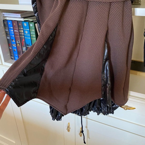 Women's outerwear size S like new, black and brown