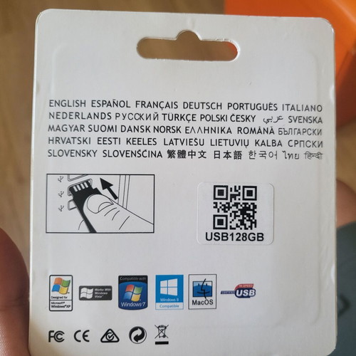 Memory stick 128 GB
