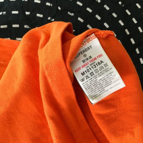 Superdry men's t-shirt XXL like new, colorful