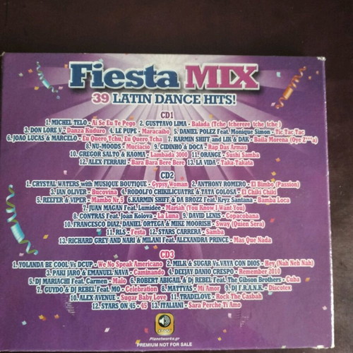 Fiesta Mix CD used