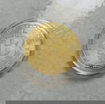  Συλλεκτικό - Αναμνηστικό BTC Bitcoin Χρυσό χρώμα σέ κάψουλα
