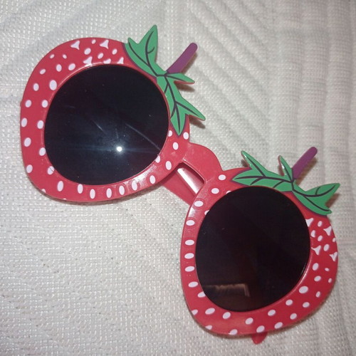 Sunglasses new, pack of 2 with strawberries and watermelons
