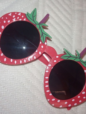 Sunglasses new, pack of 2 with strawberries and watermelons
