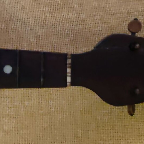 Antique wooden mandolin used, circa 1920s