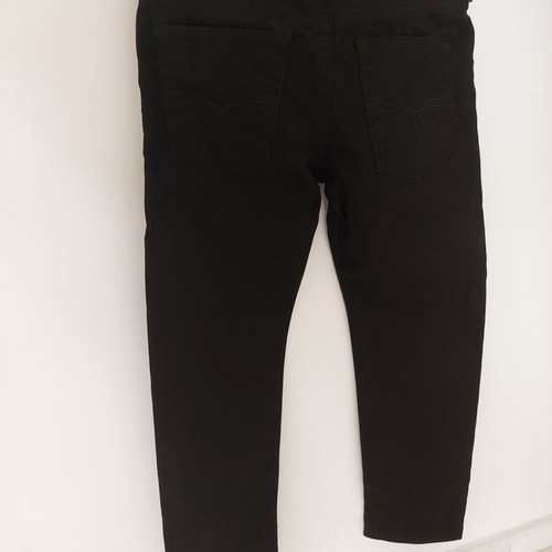 Diesel men's regular slim pants black size M like new