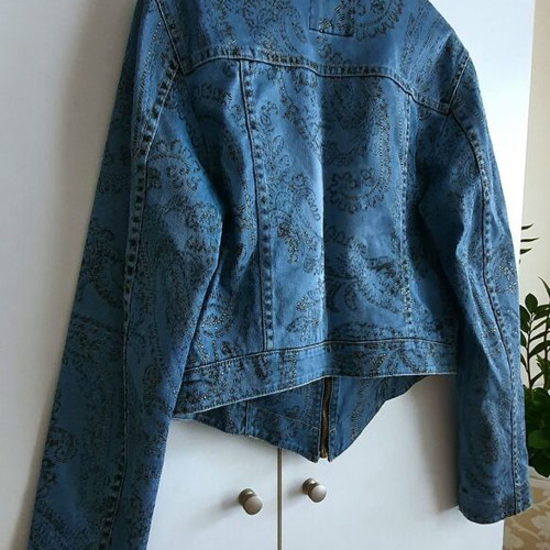Cappopera Jeans Jacket size M like new, blue