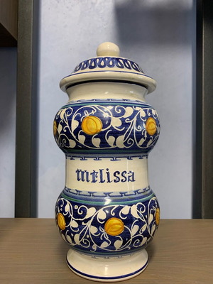 Pharmacy vase like new, handmade ceramic Simonetti