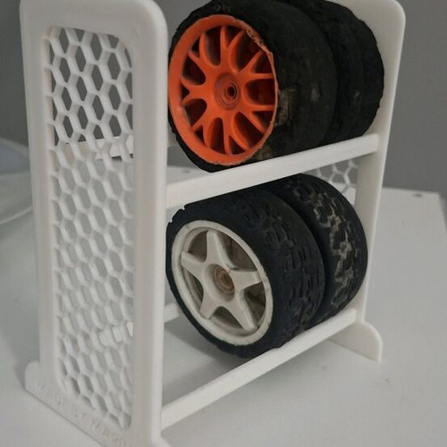 RC Wheel Rack new 3D printed tire organizer
