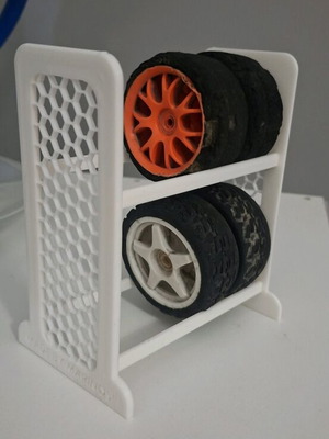 RC Wheel Rack new 3D printed tire organizer
