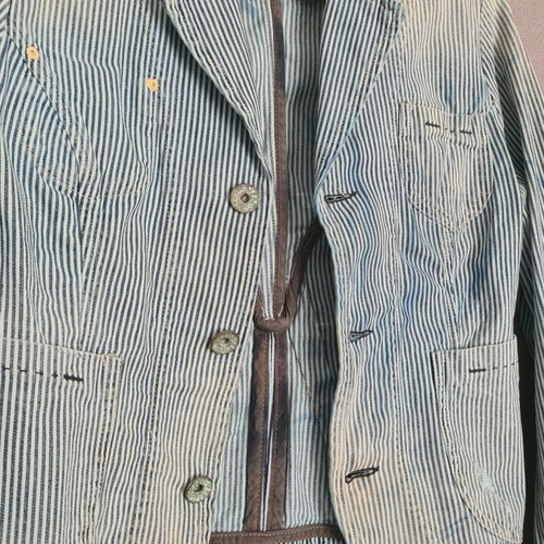 Replay vintage distressed denim jacket, blue