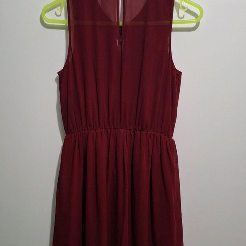 Red evening dress Zara like new, size XS