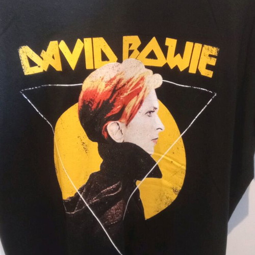 T Shirt Bowie μεταχειρισμένο, μαύρο, μέγεθος S Abercrombie & Fitch