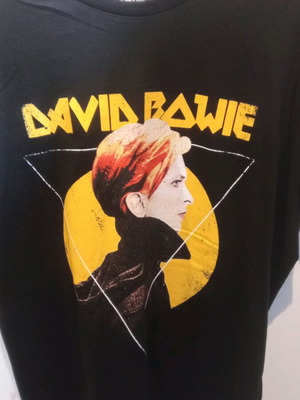 T Shirt Bowie μεταχειρισμένο, μαύρο, μέγεθος S Abercrombie & Fitch
