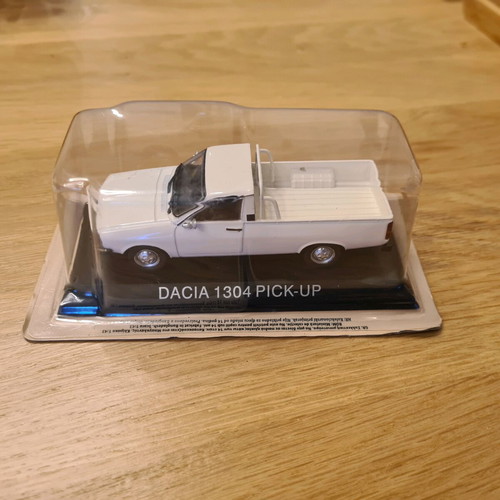 Dacia 1304 pick-up model white 1982 scale 1:43 new