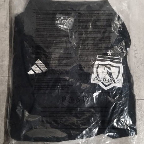 Colo Colo Pregame Polo Jersey Adidas new, black, size M