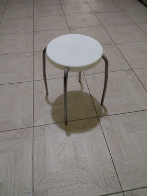 Plastic stools used, pack of 4 pieces