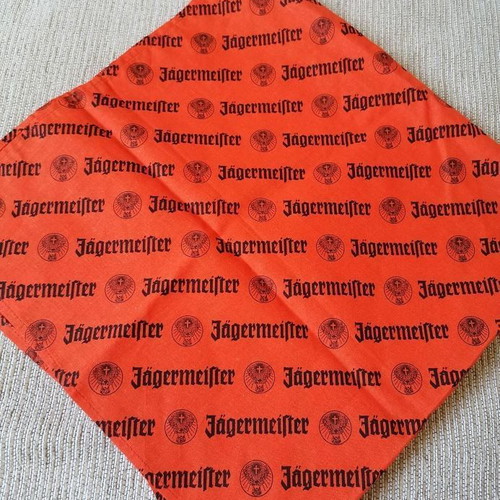 Jägermeister collectible set bandana and folding cup new