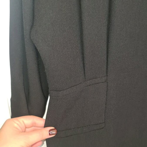 Mango minimal short black dress like new