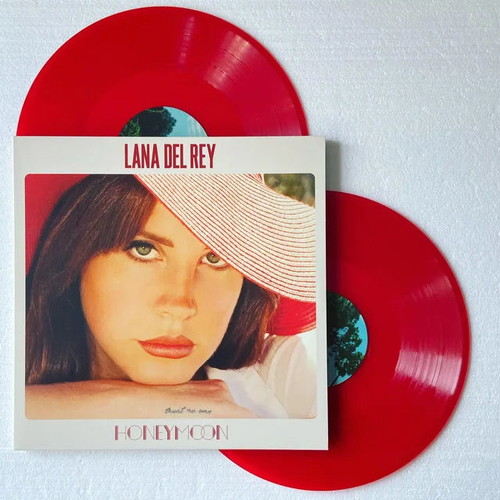 Lana del Rey Honeymoon limited edition red vinyl like new