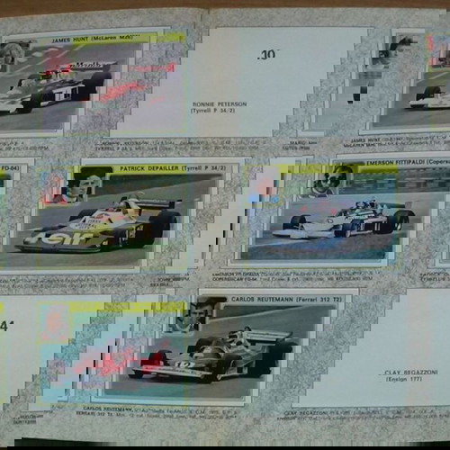 Άλμπουμ Panini Super Auto 1977 σαν καινούργιο, συλλεκτικό